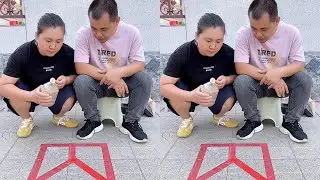 Old Iron Laugh Challenge Funny Cute Girl