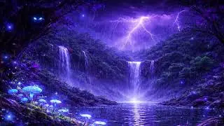 •    “Deep Thunderstorm Sounds for Sleep 🌧️ | Relaxing Rain & Distant Thunder”