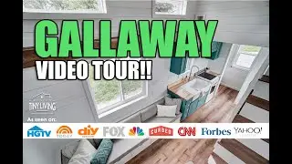 GALLAWAY is a SPECTACULAR 28 ft. Custom Tiny House by Modern Tiny Living!