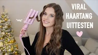 MERMAID HAIRTOOL TESTEN 🩷 | PERFECTE WAVES/KRULLEN