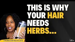 Ускорьте рост волос с помощью средства на основе трав | #blackhaircare #haircare #naturalhair