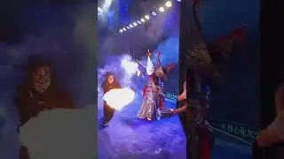 Stage production lighting and fireworks effects #xcavator #mechanic