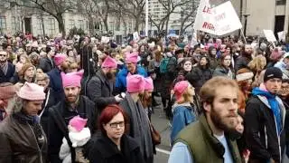Toronto Women's March - Part 2 of 5 - Passing the U.S. Consulate - January 21, 2017