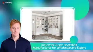 Industrial Rustic Bookshelf Manufacturer for Wholesale and Export