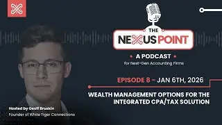 Episode #8  -  Wealth Management Options for the Integrated CPA/Tax Solution