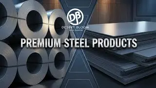 Premium Steel Products | Stainless, Galvanized, Aluminium & PPGI Steel | Desert Bloom