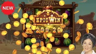 🚨NEW 🚨🎰 CLUMSY COWBOYS👍by BACKSEAT  GAMING !! #newslots