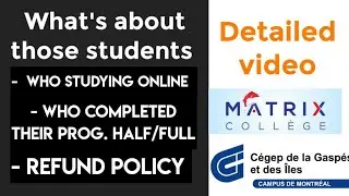Detailed video of Matrix college new Update / Quebec PPR update