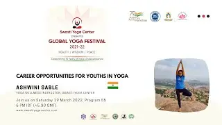 Career opportunities in yoga for youths by Ashwini Sable