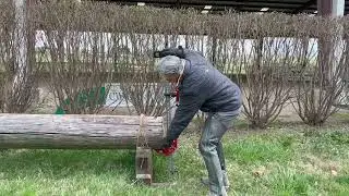 Using a Farm Jack. One Minute with Cathy
