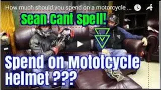 How much should you spend on a motorcycle helmet : srkcycles.com