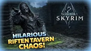 Voice Actor Plays Skyrim VR For the 1st Time - 
