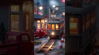 When a Small World Comes Alive at Dusk