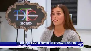 Harlingen CISD&rsquo;s new center training teachers to support students with dyslexia