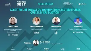 Acceptibilité sociale du tourisme dans les territoires, quels leviers d'action ?