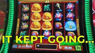 Huff N Puff High Rise | MASSIVE House Build-Up That Wouldn’t Stop 🐷🏙️🎰