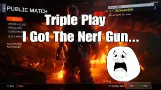 Triple Play Opening | I Got The Nerf Gun | Black Ops 3