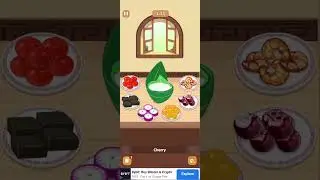 cookzii level 7 ash cake recipe using cherry 🍒#games #ashcake #trending #gaming #gameplay #trend#fun