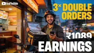 Shadowfax Me Aaj Kamal Ho Gaya 😍 | 3 Baar Double Orders | ₹1089 Earned 8 hours 103 km