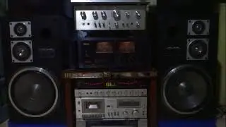 yamaha ns p2200 lod- hs 430 zhilai tube preamp  diatone pre amp audiosource eq chusei mp3 cd player
