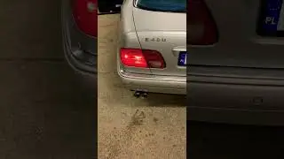 Mercedes E430 W210 Brabus exhaust Custom sound