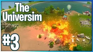 Our People Are on FIRE! | The Universim: Let's Play | Ep 3