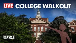 LIVE: DC College Students to Walk Out to protest Federal Occupation in Washington, DC