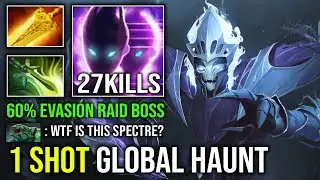 Nothing Can Stop Tank Spectre 60% Evasion Raid Boss 1v5 Global Haunt Max Desolate Hard Carry Dota 2