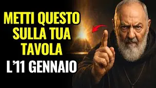 PADRE PIO: NON LASCIARE PASSARE LA PRIMA DOMENICA DEL 2026 SENZA METTERE QUESTO SULLA TUA TAVOLA