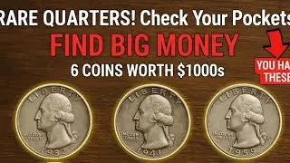 Bad Condition Washington Quarters Coins Worth Up to $100,000 &ndash; Check Your Old Coins!