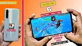 Realme 6 Pubg Test, Heating and Battrey Test 2021😍|| Realme 6 Bgmi Test || Bgmi Gameplay || MTK G90T