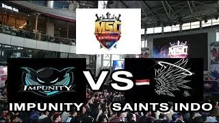 SAINTS indo kalah lawan IMPUNITY - MSC Mobile Legends 2017: SAINTS INDO VS IMPUNITY