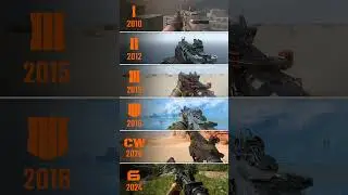 Call of Duty Black Ops Games Weapons Comparison 2010 2024   Black Ops 1   Black Ops 6 #gaming  #cod