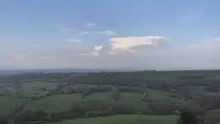 Skylarks and pheasants atop Eggardon Hill
