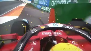 F1 Crashes 2025  (with realistic sound effects)
