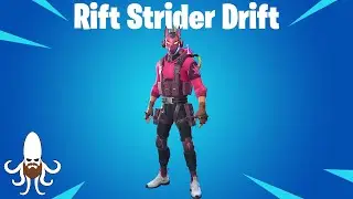 Rift Strider Drift - Skin Showcase & Gameplay - Fortnite - Infinite Drift Pack
