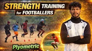 STRENGTH TRAINING FOR FOOTBALLERS | PLYOMETRIC EXERCISE | FOOTBALL TRAINING | MINJ FOOTBALL