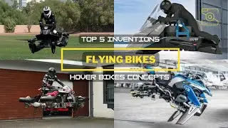5 Hover Bikes 2022 and New Inventions | Flying Motorcycle Concepts #hoverbike #flyingbike