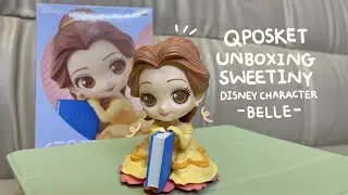 Unboxing #1 | Qposket Sweetiny Disney Character Belle ( Version B ) 🥀💛