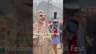 2025 Welcome to Six Flags Fright Fest #halloween #sixflags #2025