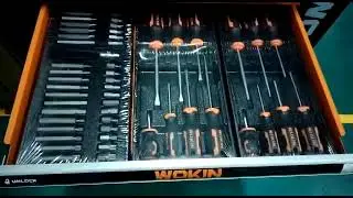 Jual WOKIN 163PCS ROLLER CABINET TOOLS SET DRAWER PERKAKAS MEKANIK BENGKEL   Kota Tangerang Selatan