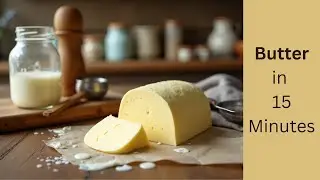 FRESH Butter & Buttermilk at Home | Simple Step-by-Step Guide