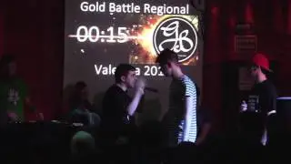 Jado VS Crie 930 - Semifinales - Gold Battle Regional Valencia 2016 OFICIAL