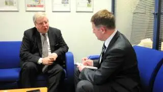 MP Patrick McLoughlin interviewed by the Derby Telegraph