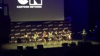 NYCC Rebecca Sugar and Tom Sharpling sing 