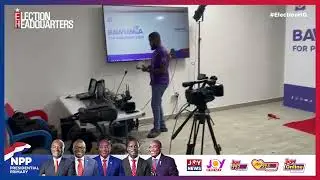 Team Bawumia sets up media centre at former Vice President&rsquo;s campaign office.#ElectionHQ #NPPDecides