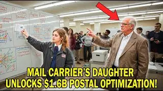 Mail Carrier&rsquo;s Daughter Unlocks $1.6B Postal Optimization &ndash; Harvard Expert&rsquo;s Reaction Shocks All!