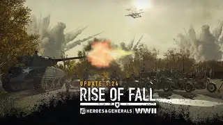 Heroes and generals-небольшой обзор обновы Update 1.24 - RISE OF FALL. запилили норм дымы?