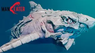 MANEATER ● MEGA BONE SHARK ● Max Level full Upgrade Review