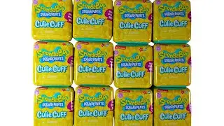 Обзор распаковки полного комплекта Spongebob Squarepants Cutie Cuff Sweet Victory Series